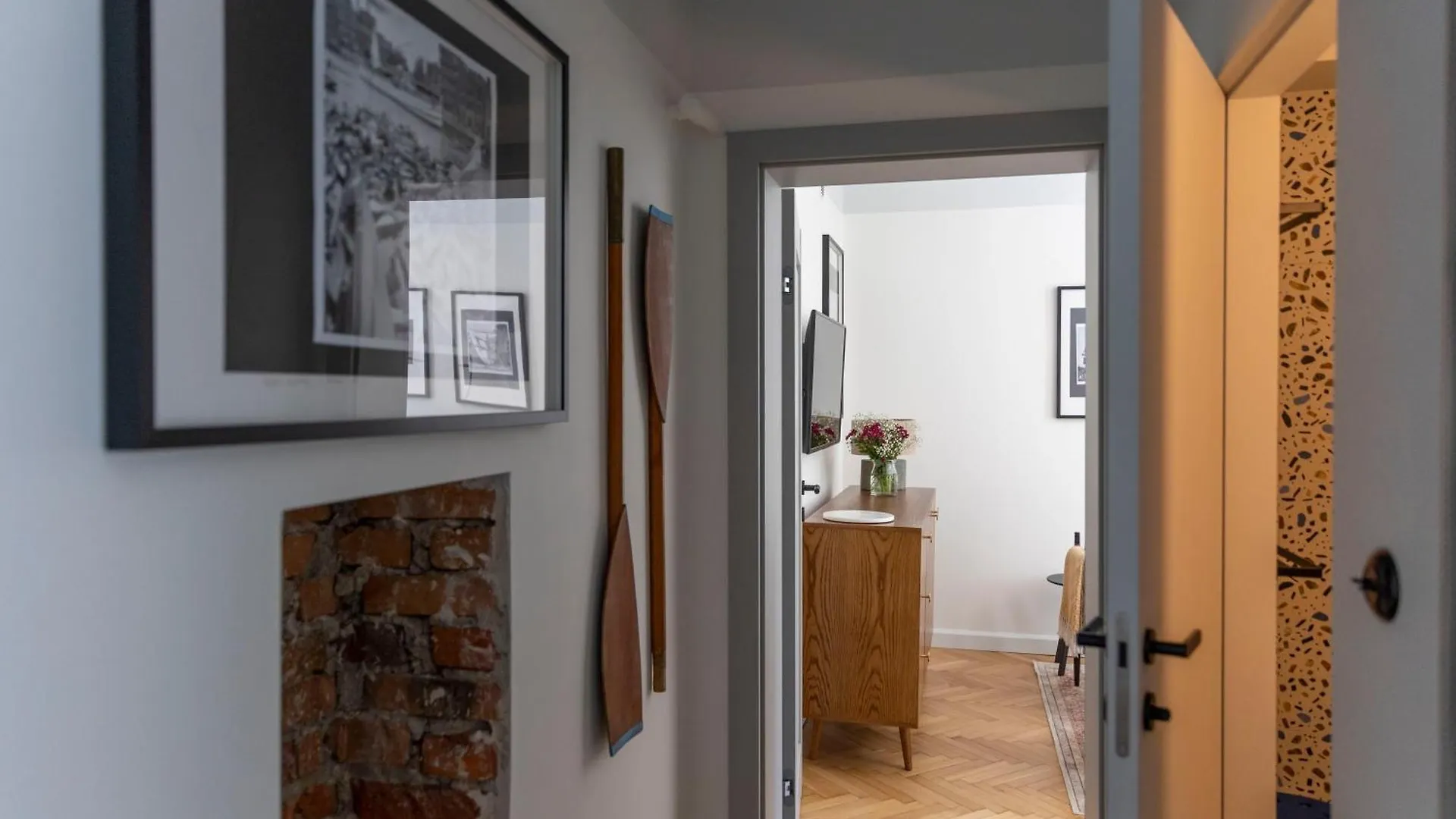 Black Door Apartment Gdansk